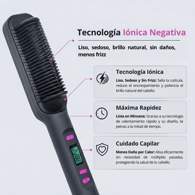 Cepillo Alisador 3 en 1 - 2.0