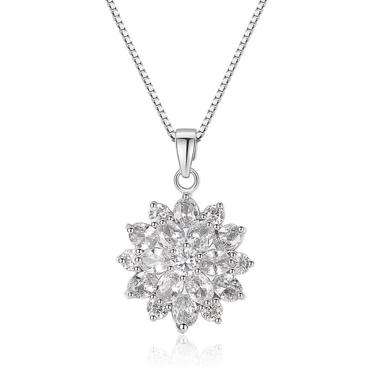 Sunflower Pendant Necklace