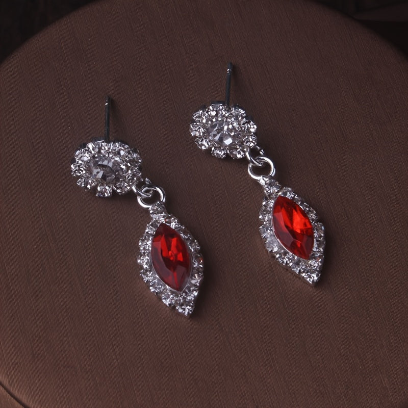 Silver-Plated Copper Necklace & Earrings Set