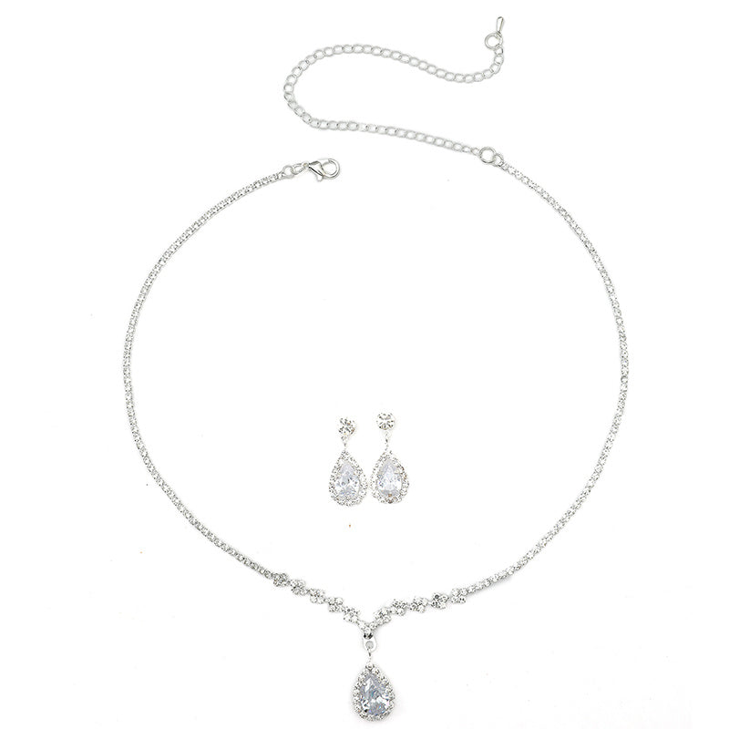Luxury Zirconia Jewellery 3 Pieces Set