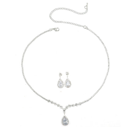 Luxury Zirconia Jewellery 3 Pieces Set