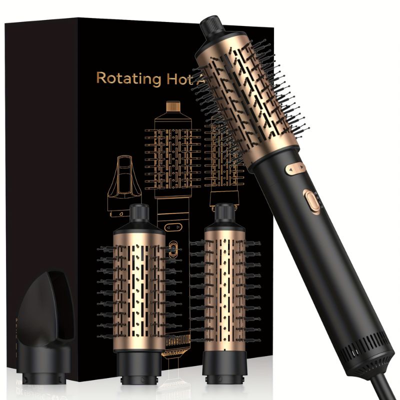 Air Sculpt 3 en 1 - Cepillo Rotatorio de Aire Caliente y Cepillo Secador