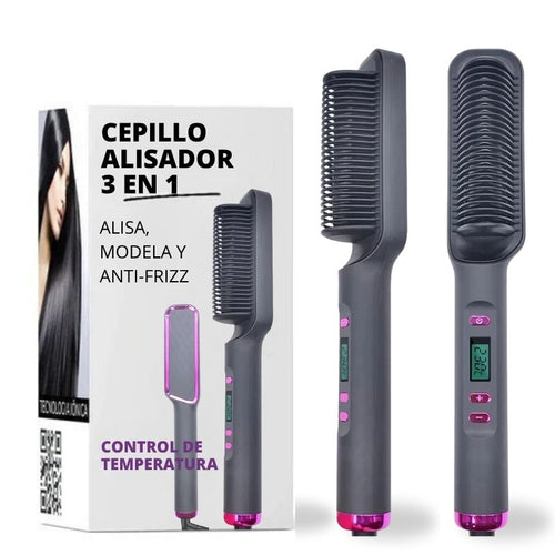 Cepillo Alisador 3 en 1 - 2.0