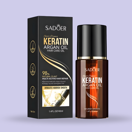 Aceite Capilar de Keratina y Argán de Marruecos