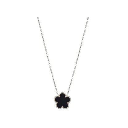 Double Sided Clover Pendant Necklace