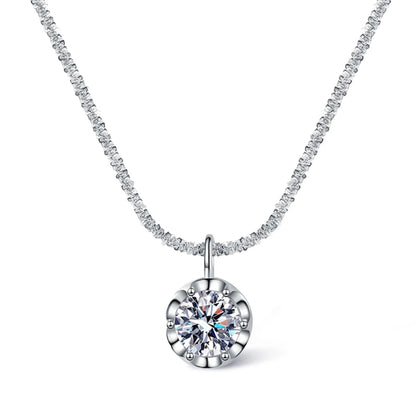 Moissanite Pendant Necklace