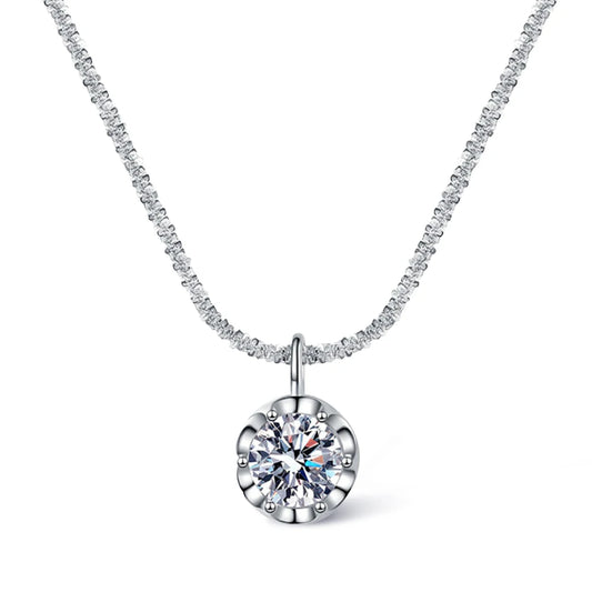 Moissanite Pendant Necklace
