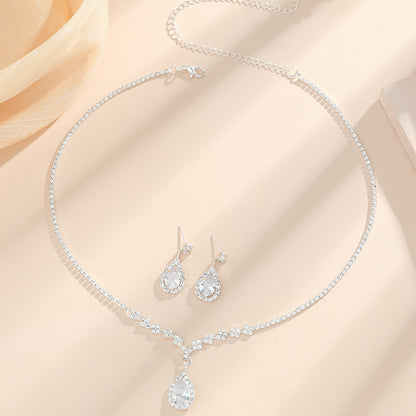 Luxury Zirconia Jewellery 3 Pieces Set